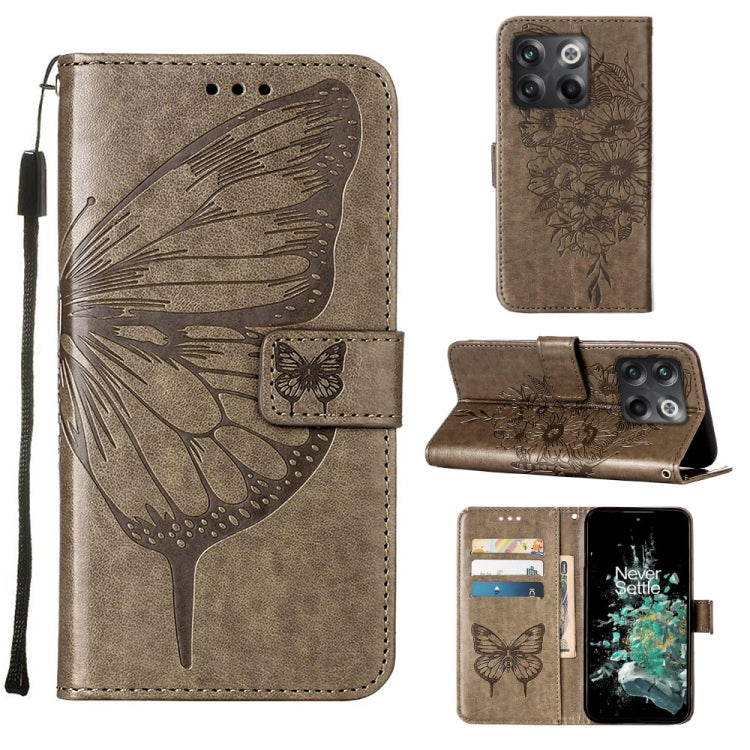 Embossed Butterfly Flip Leather Phone Case, For OnePlus 10T 5G Global, For Tecno Camon 19, For Tecno Camon 19 NEO, For Tecno Camon 19 Pro 5G, For Tecno POP 6, For Tecno Pova 3/LE7