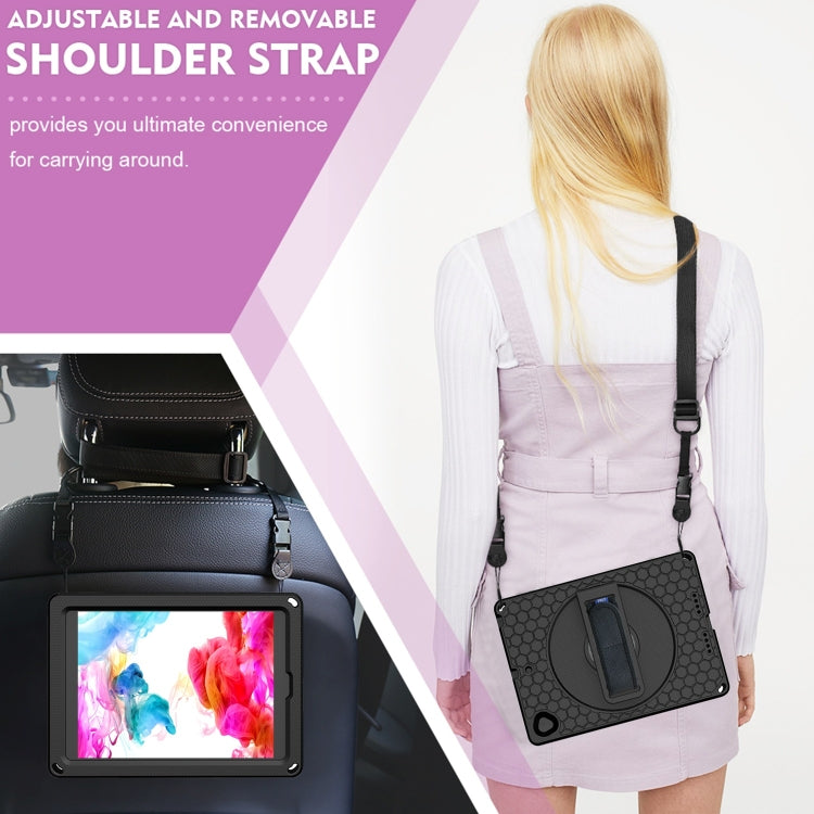 EVA + PC Tablet Case with Shoulder Strap, For iPad Air / Air 2 / 9.7 2017 / 9.7 2018, For iPad 10.2 2022 / 2021 / 2020 / 2019 / 10.5, For iPad Pro 11 inch 2020 / 2018 / Air 5 / Air 4