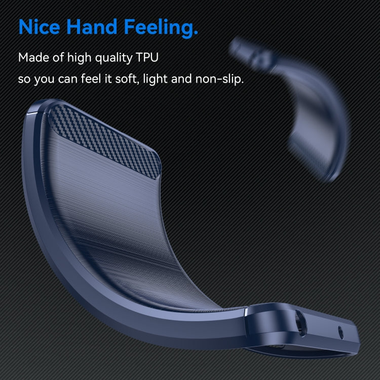 Brushed Texture Carbon Fiber TPU Phone Case, For Motorola Edge 30 Fusion/Moto S30 Pro, For Xiaomi Redmi A1