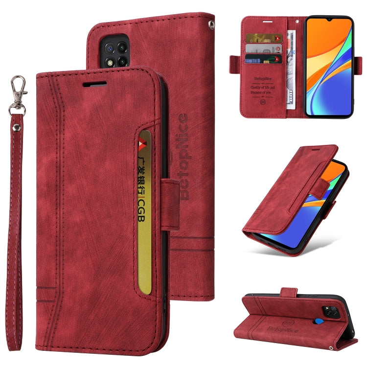 BETOPNICE Dual-side Buckle Leather Phone Case, For Xiaomi Redmi 9C, For Xiaomi Redmi 10C, For Xiaomi Redmi K40, For Xiaomi Redmi K50 Gaming, For Xiaomi Redmi Note 9 4G, For Xiaomi Redmi Note 9 Pro 4G, For Xiaomi Redmi Note 10 4G Indian                 ...