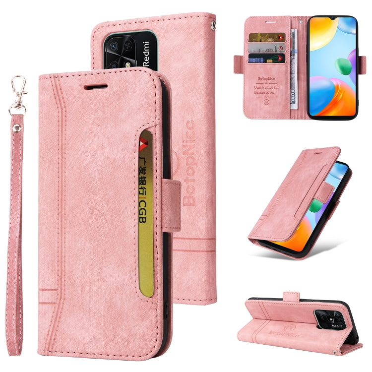 BETOPNICE Dual-side Buckle Leather Phone Case, For Xiaomi Redmi 9C, For Xiaomi Redmi 10C, For Xiaomi Redmi K40, For Xiaomi Redmi K50 Gaming, For Xiaomi Redmi Note 9 4G, For Xiaomi Redmi Note 9 Pro 4G, For Xiaomi Redmi Note 10 4G Indian                 ...