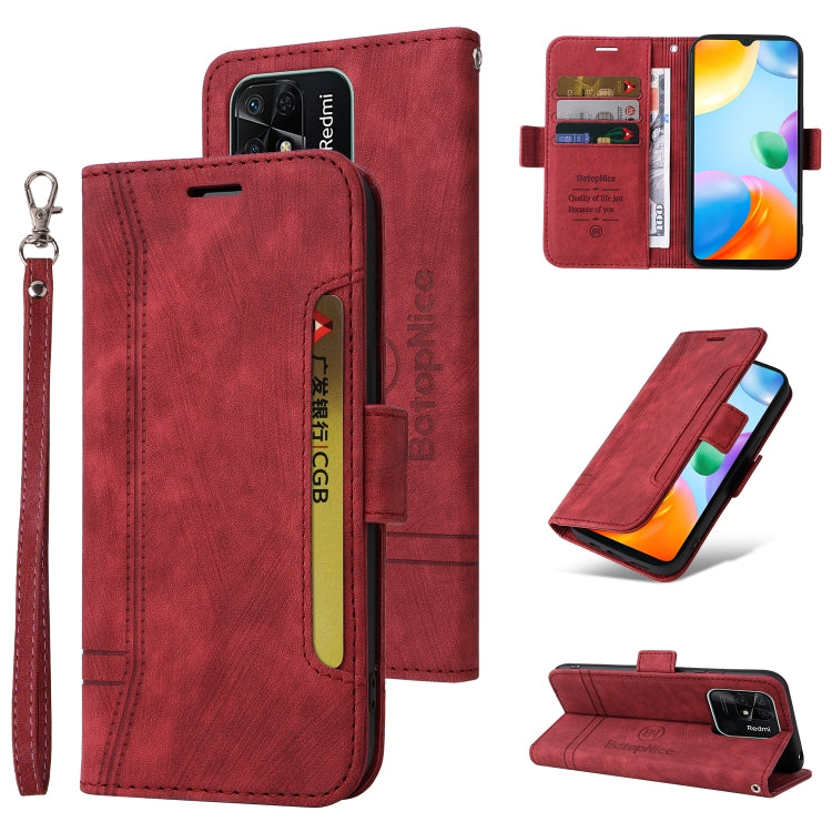 BETOPNICE Dual-side Buckle Leather Phone Case, For Xiaomi Redmi 9C, For Xiaomi Redmi 10C, For Xiaomi Redmi K40, For Xiaomi Redmi K50 Gaming, For Xiaomi Redmi Note 9 4G, For Xiaomi Redmi Note 9 Pro 4G, For Xiaomi Redmi Note 10 4G Indian                 ...