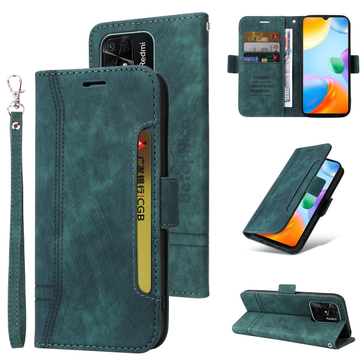 BETOPNICE Dual-side Buckle Leather Phone Case, For Xiaomi Redmi 9C, For Xiaomi Redmi 10C, For Xiaomi Redmi K40, For Xiaomi Redmi K50 Gaming, For Xiaomi Redmi Note 9 4G, For Xiaomi Redmi Note 9 Pro 4G, For Xiaomi Redmi Note 10 4G Indian                 ...