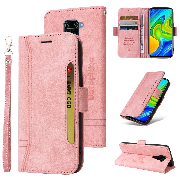 BETOPNICE Dual-side Buckle Leather Phone Case, For Xiaomi Redmi 9C, For Xiaomi Redmi 10C, For Xiaomi Redmi K40, For Xiaomi Redmi K50 Gaming, For Xiaomi Redmi Note 9 4G, For Xiaomi Redmi Note 9 Pro 4G, For Xiaomi Redmi Note 10 4G Indian                 ...