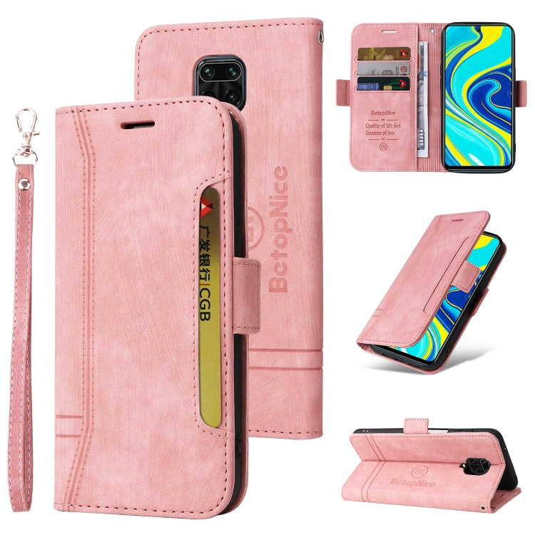 BETOPNICE Dual-side Buckle Leather Phone Case, For Xiaomi Redmi 9C, For Xiaomi Redmi 10C, For Xiaomi Redmi K40, For Xiaomi Redmi K50 Gaming, For Xiaomi Redmi Note 9 4G, For Xiaomi Redmi Note 9 Pro 4G, For Xiaomi Redmi Note 10 4G Indian                 ...