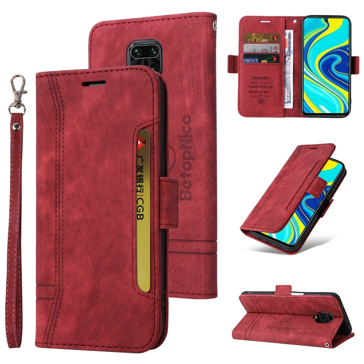 BETOPNICE Dual-side Buckle Leather Phone Case, For Xiaomi Redmi 9C, For Xiaomi Redmi 10C, For Xiaomi Redmi K40, For Xiaomi Redmi K50 Gaming, For Xiaomi Redmi Note 9 4G, For Xiaomi Redmi Note 9 Pro 4G, For Xiaomi Redmi Note 10 4G Indian                 ...