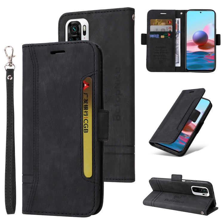 BETOPNICE Dual-side Buckle Leather Phone Case, For Xiaomi Redmi 9C, For Xiaomi Redmi 10C, For Xiaomi Redmi K40, For Xiaomi Redmi K50 Gaming, For Xiaomi Redmi Note 9 4G, For Xiaomi Redmi Note 9 Pro 4G, For Xiaomi Redmi Note 10 4G Indian                 ...