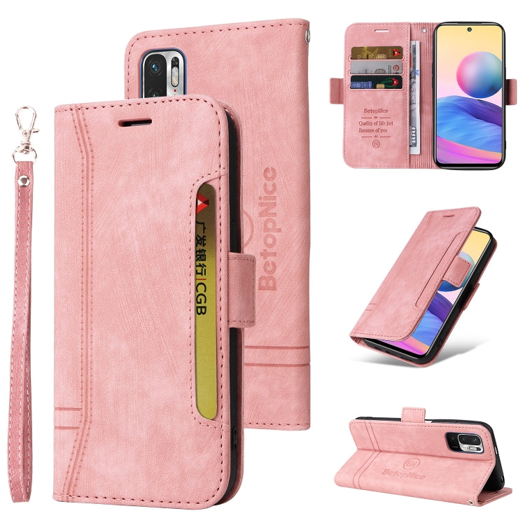 BETOPNICE Dual-side Buckle Leather Phone Case, For Xiaomi Redmi 9C, For Xiaomi Redmi 10C, For Xiaomi Redmi K40, For Xiaomi Redmi K50 Gaming, For Xiaomi Redmi Note 9 4G, For Xiaomi Redmi Note 9 Pro 4G, For Xiaomi Redmi Note 10 4G Indian                 ...