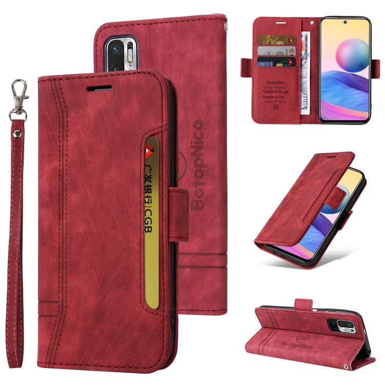 BETOPNICE Dual-side Buckle Leather Phone Case, For Xiaomi Redmi 9C, For Xiaomi Redmi 10C, For Xiaomi Redmi K40, For Xiaomi Redmi K50 Gaming, For Xiaomi Redmi Note 9 4G, For Xiaomi Redmi Note 9 Pro 4G, For Xiaomi Redmi Note 10 4G Indian                 ...