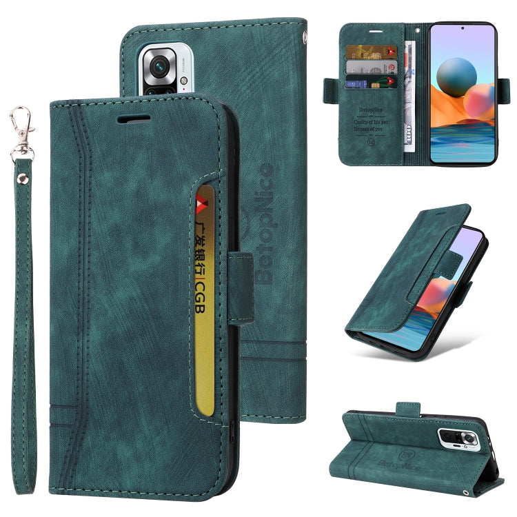 BETOPNICE Dual-side Buckle Leather Phone Case, For Xiaomi Redmi 9C, For Xiaomi Redmi 10C, For Xiaomi Redmi K40, For Xiaomi Redmi K50 Gaming, For Xiaomi Redmi Note 9 4G, For Xiaomi Redmi Note 9 Pro 4G, For Xiaomi Redmi Note 10 4G Indian                 ...