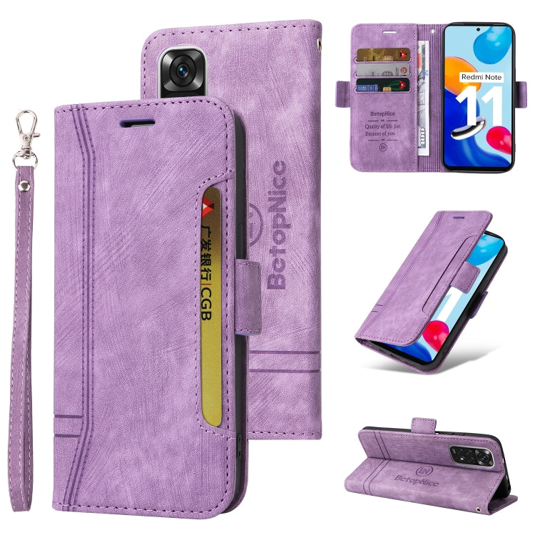 BETOPNICE Dual-side Buckle Leather Phone Case, For Xiaomi Redmi Note 11 4G, For Xiaomi Redmi Note 11 Pro 5G / 4G, For Xiaomi Redmi 9A, For Xiaomi 12 Lite, For Xiaomi 12, For Xiaomi 12 Pro, For Xiaomi Poco M3 / Redmi 9T, For Xiaomi Poco M4 Pro 4G       ...