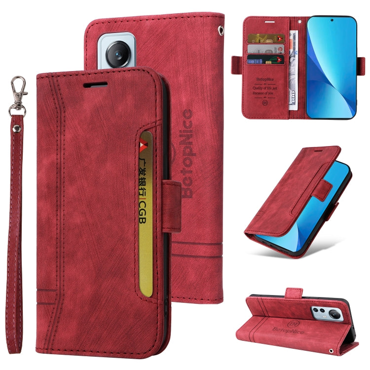 BETOPNICE Dual-side Buckle Leather Phone Case, For Xiaomi Redmi Note 11 4G, For Xiaomi Redmi Note 11 Pro 5G / 4G, For Xiaomi Redmi 9A, For Xiaomi 12 Lite, For Xiaomi 12, For Xiaomi 12 Pro, For Xiaomi Poco M3 / Redmi 9T, For Xiaomi Poco M4 Pro 4G       ...