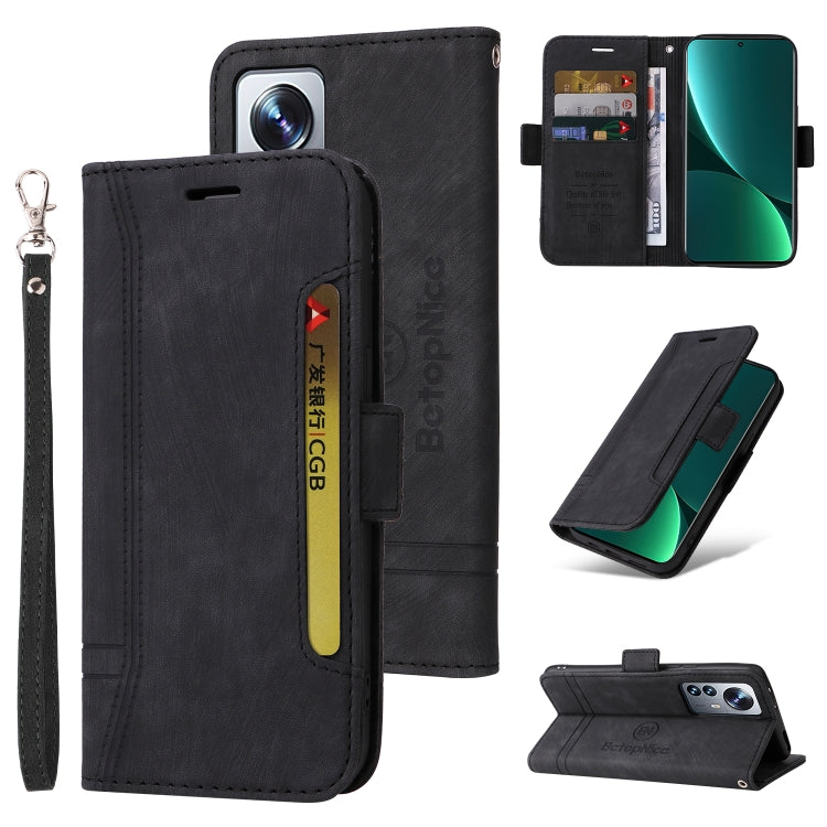 BETOPNICE Dual-side Buckle Leather Phone Case, For Xiaomi Redmi Note 11 4G, For Xiaomi Redmi Note 11 Pro 5G / 4G, For Xiaomi Redmi 9A, For Xiaomi 12 Lite, For Xiaomi 12, For Xiaomi 12 Pro, For Xiaomi Poco M3 / Redmi 9T, For Xiaomi Poco M4 Pro 4G       ...