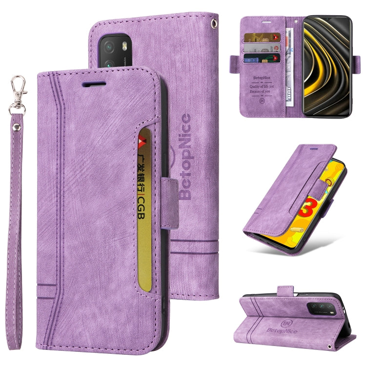 BETOPNICE Dual-side Buckle Leather Phone Case, For Xiaomi Redmi Note 11 4G, For Xiaomi Redmi Note 11 Pro 5G / 4G, For Xiaomi Redmi 9A, For Xiaomi 12 Lite, For Xiaomi 12, For Xiaomi 12 Pro, For Xiaomi Poco M3 / Redmi 9T, For Xiaomi Poco M4 Pro 4G       ...