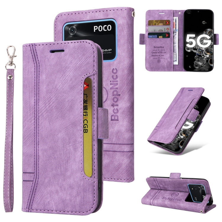 BETOPNICE Dual-side Buckle Leather Phone Case, For Xiaomi Redmi Note 11 4G, For Xiaomi Redmi Note 11 Pro 5G / 4G, For Xiaomi Redmi 9A, For Xiaomi 12 Lite, For Xiaomi 12, For Xiaomi 12 Pro, For Xiaomi Poco M3 / Redmi 9T, For Xiaomi Poco M4 Pro 4G       ...