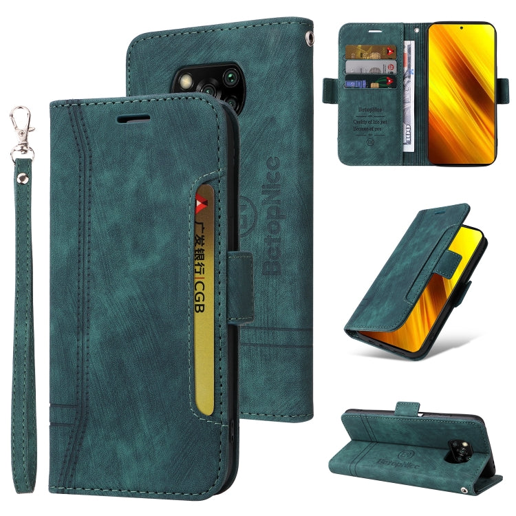 BETOPNICE Dual-side Buckle Leather Phone Case, For Xiaomi Redmi Note 11 4G, For Xiaomi Redmi Note 11 Pro 5G / 4G, For Xiaomi Redmi 9A, For Xiaomi 12 Lite, For Xiaomi 12, For Xiaomi 12 Pro, For Xiaomi Poco M3 / Redmi 9T, For Xiaomi Poco M4 Pro 4G       ...