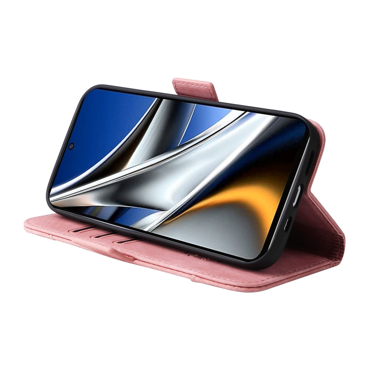 BETOPNICE Dual-side Buckle Leather Phone Case, For Xiaomi Poco X4 Pro 5G