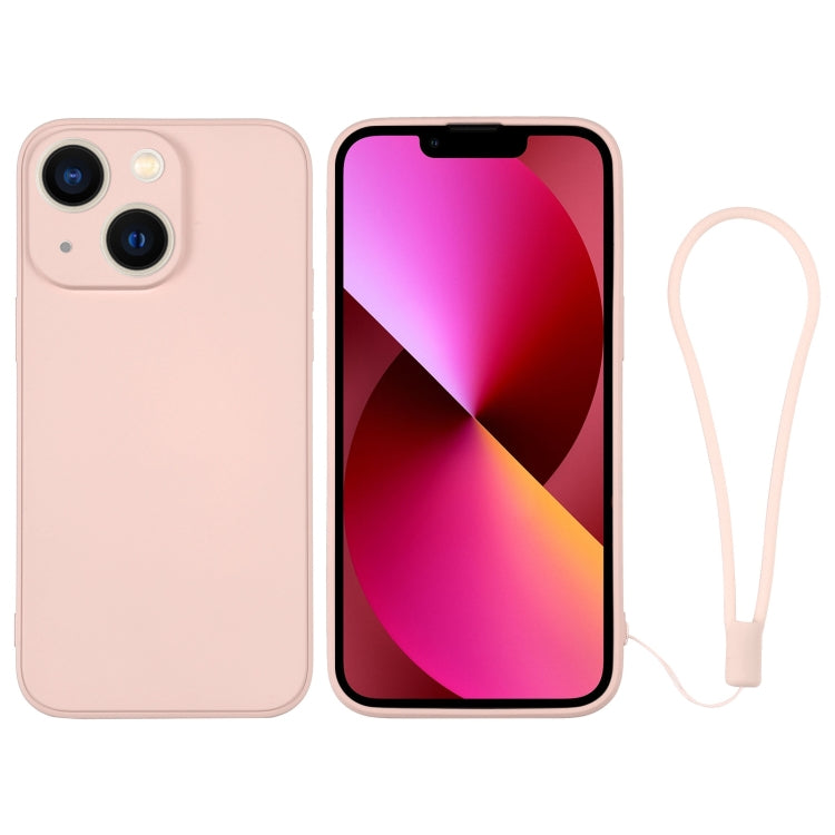 Silicone Phone Case with Wrist Strap, For iPhone 13 mini, For iPhone 13, For iPhone 13 Pro, For iPhone 13 Pro Max