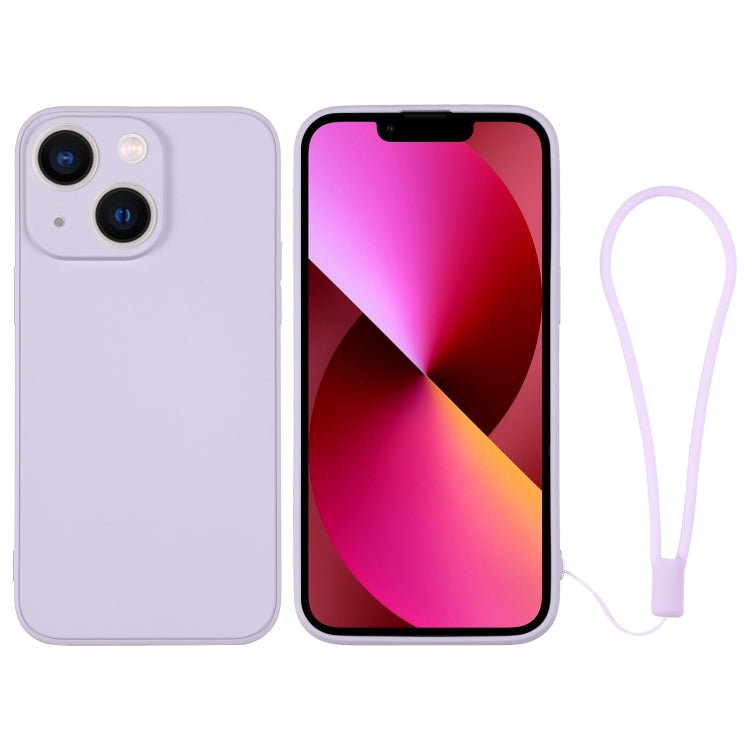 Silicone Phone Case with Wrist Strap, For iPhone 13 mini, For iPhone 13, For iPhone 13 Pro, For iPhone 13 Pro Max