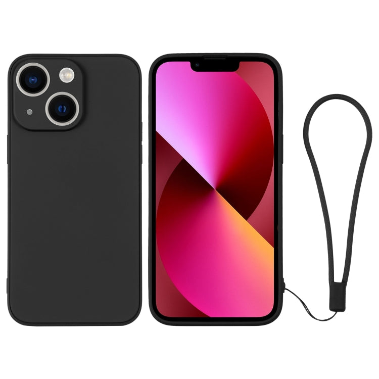 Silicone Phone Case with Wrist Strap, For iPhone 13 mini, For iPhone 13, For iPhone 13 Pro, For iPhone 13 Pro Max