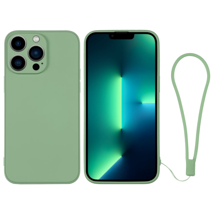Silicone Phone Case with Wrist Strap, For iPhone 13 mini, For iPhone 13, For iPhone 13 Pro, For iPhone 13 Pro Max