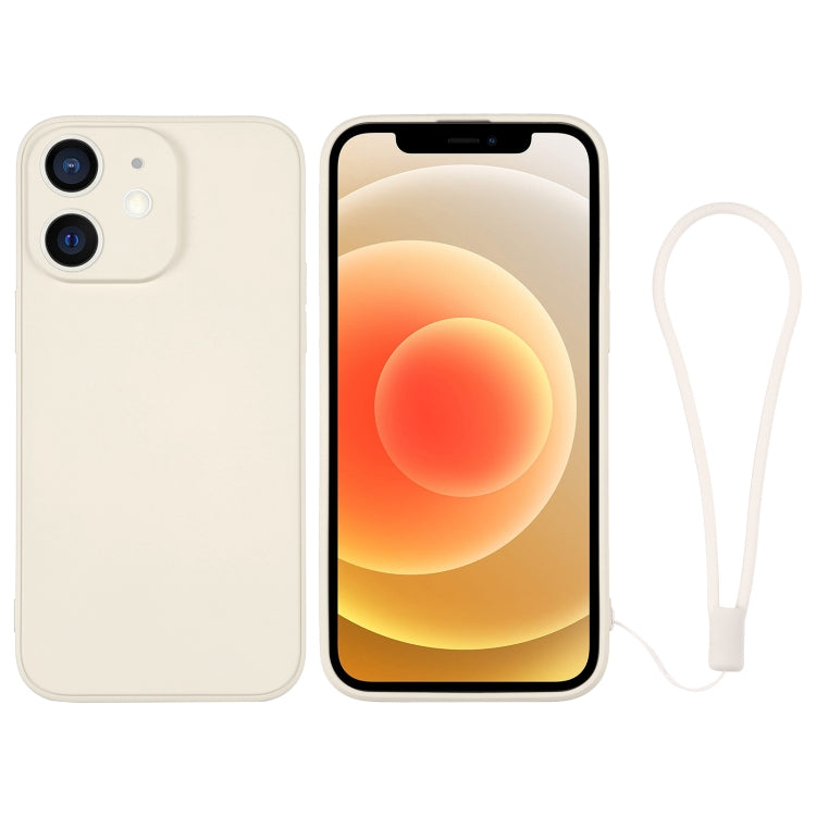 Silicone Phone Case with Wrist Strap, For iPhone 12 mini, For iPhone 12, For iPhone 12 Pro, For iPhone 12 Pro Max