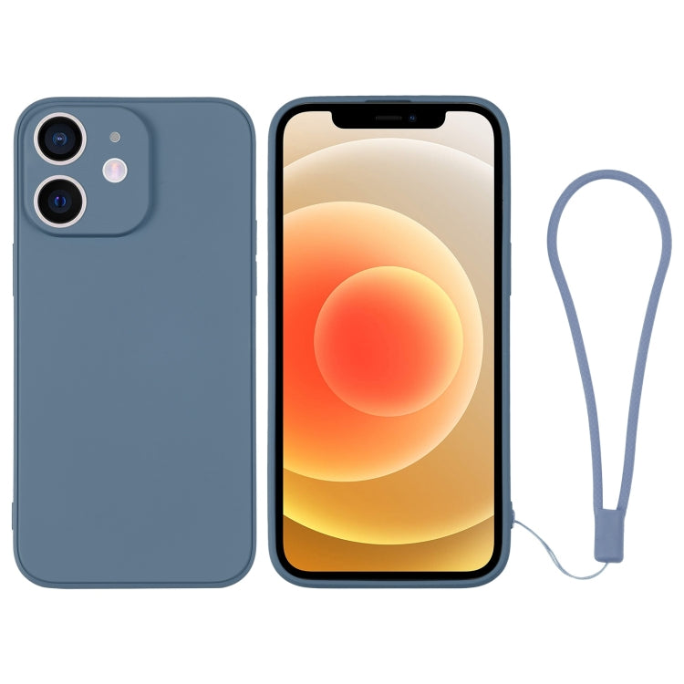 Silicone Phone Case with Wrist Strap, For iPhone 12 mini, For iPhone 12, For iPhone 12 Pro, For iPhone 12 Pro Max