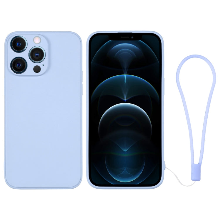 Silicone Phone Case with Wrist Strap, For iPhone 12 mini, For iPhone 12, For iPhone 12 Pro, For iPhone 12 Pro Max