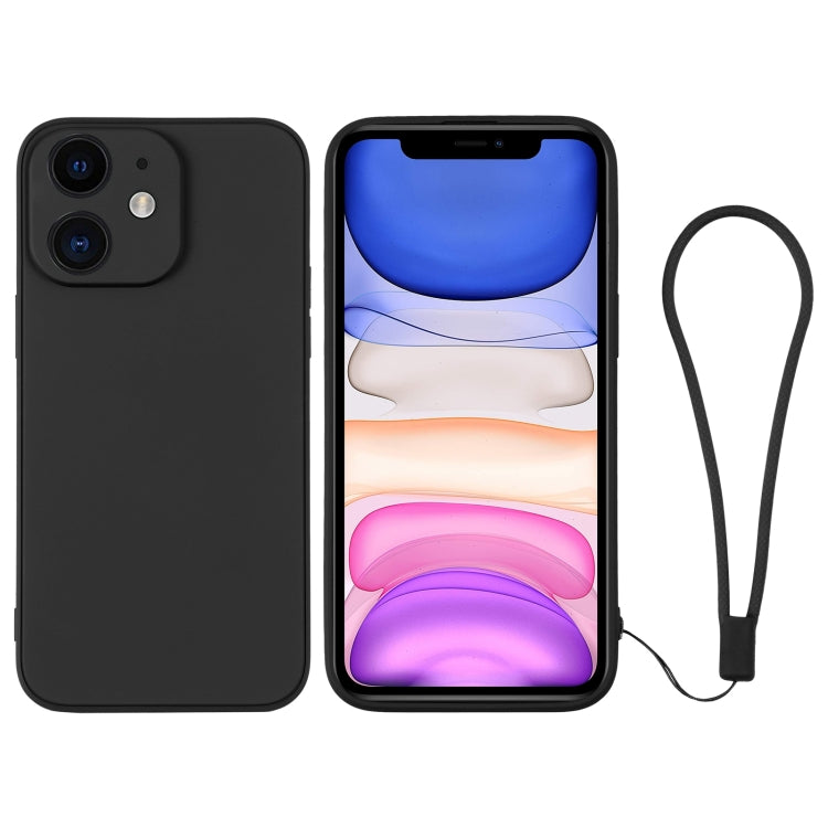 Silicone Phone Case with Wrist Strap, For iPhone 11, For iPhone 11 Pro, For iPhone 11 Pro Max