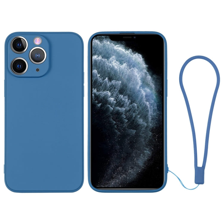 Silicone Phone Case with Wrist Strap, For iPhone 11, For iPhone 11 Pro, For iPhone 11 Pro Max