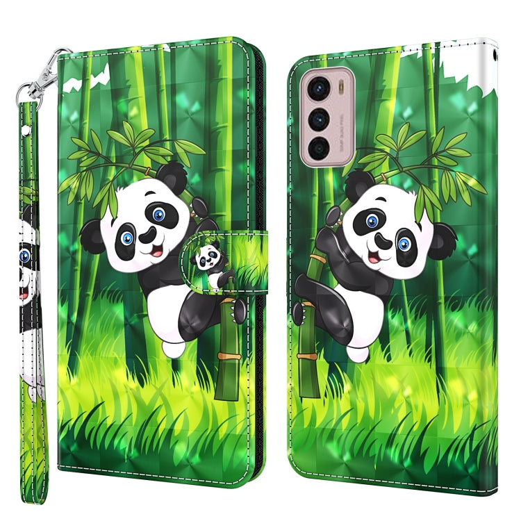 3D Painting Pattern TPU + PU Leather Phone Case, For Motorola Moto G32, For Motorola Moto G42, For Motorola Moto G62, For Honor Magic4 Lite 4G/5G