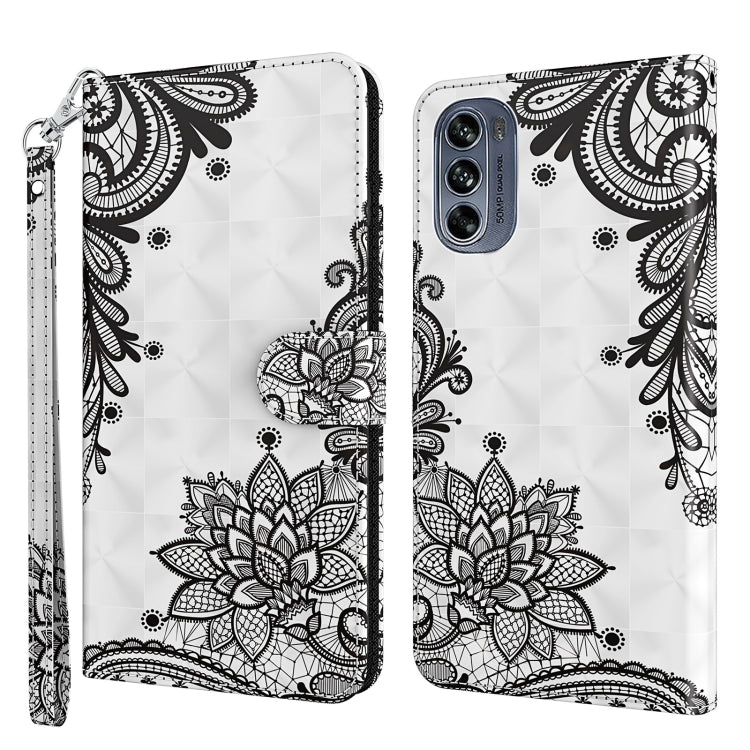 3D Painting Pattern TPU + PU Leather Phone Case, For Motorola Moto G32, For Motorola Moto G42, For Motorola Moto G62, For Honor Magic4 Lite 4G/5G