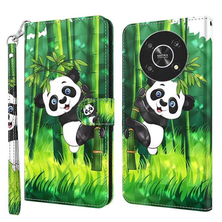 3D Painting Pattern TPU + PU Leather Phone Case, For Motorola Moto G32, For Motorola Moto G42, For Motorola Moto G62, For Honor Magic4 Lite 4G/5G