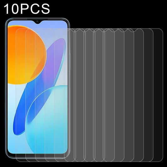 10pcs 0.26mm 9H 2.5D Tempered Glass Film, For Honor X6 / Honor Play6C (10 PCS), For Infinix Note 12 Pro 4G (10 PCS), For Sharp Aquos Sense 7 (10 PCS), For Itel P38 (10 PCS)