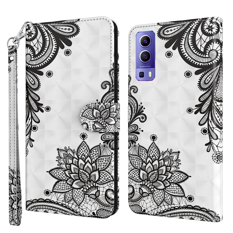 3D Painting Pattern TPU + PU Leather Phone Case, For OPPO Find X5, For OPPO Find X5 Pro, For OPPO Reno7 5G/Find X5 Lite, For vivo Y72 5G