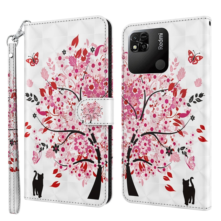 3D Painting Pattern TPU + PU Leather Phone Case, For Xiaomi Redmi 10A, For Xiaomi Poco M4 5G/Redmi 10 5G, For Xiaomi 12 Lite 4G/5G