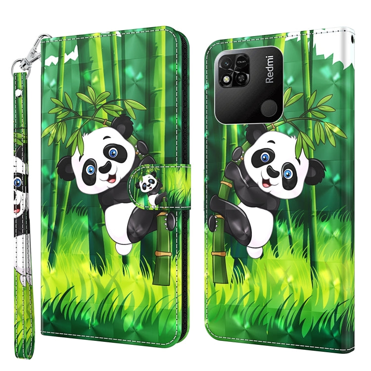 3D Painting Pattern TPU + PU Leather Phone Case, For Xiaomi Redmi 10A, For Xiaomi Poco M4 5G/Redmi 10 5G, For Xiaomi 12 Lite 4G/5G