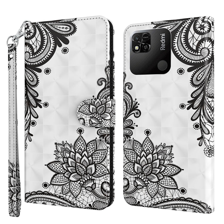 3D Painting Pattern TPU + PU Leather Phone Case, For Xiaomi Redmi 10A, For Xiaomi Poco M4 5G/Redmi 10 5G, For Xiaomi 12 Lite 4G/5G