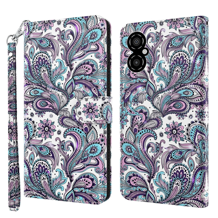 3D Painting Pattern TPU + PU Leather Phone Case, For Xiaomi Redmi 10A, For Xiaomi Poco M4 5G/Redmi 10 5G, For Xiaomi 12 Lite 4G/5G