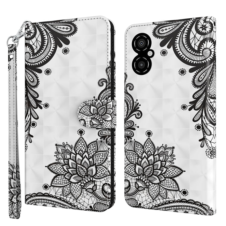 3D Painting Pattern TPU + PU Leather Phone Case, For Xiaomi Redmi 10A, For Xiaomi Poco M4 5G/Redmi 10 5G, For Xiaomi 12 Lite 4G/5G