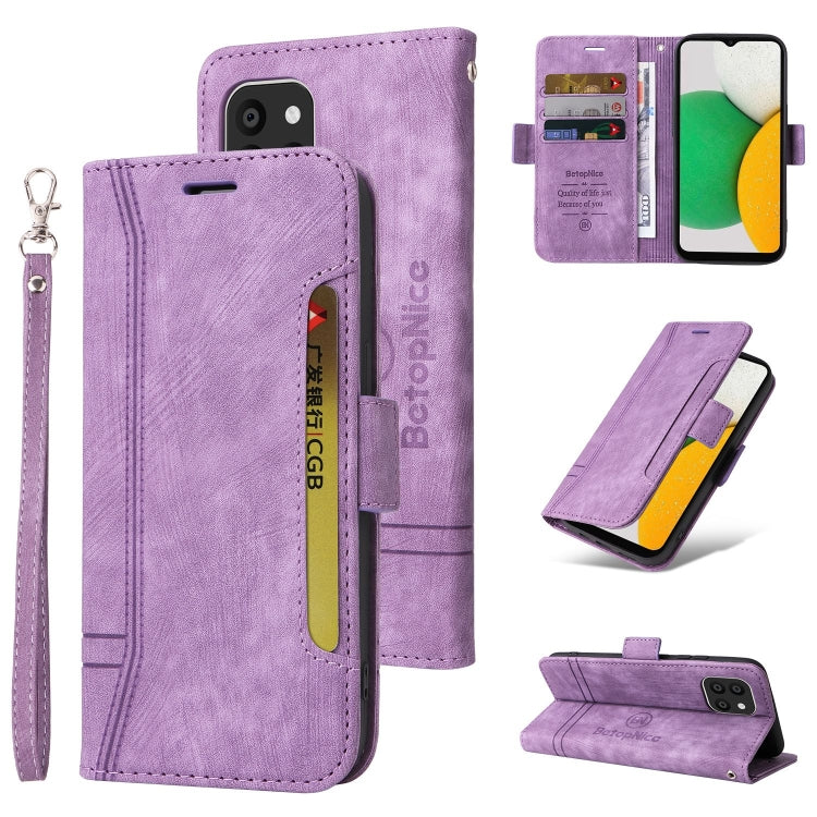 BETOPNICE Dual-side Buckle Leather Phone Case, For Samsung Galaxy A03 164mm, For Samsung Galaxy A03s 166mm, For Samsung Galaxy A03 166mm, For Samsung Galaxy A12 5G / 4G, For Samsung Galaxy A13 4G, For Samsung Galaxy A22 4G EU Version                   ...