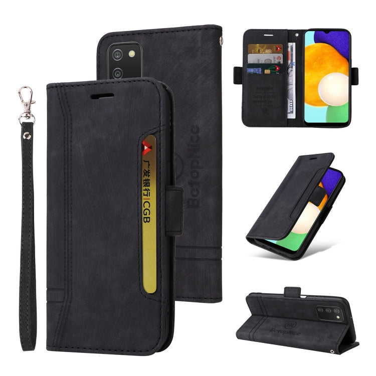BETOPNICE Dual-side Buckle Leather Phone Case, For Samsung Galaxy A03 164mm, For Samsung Galaxy A03s 166mm, For Samsung Galaxy A03 166mm, For Samsung Galaxy A12 5G / 4G, For Samsung Galaxy A13 4G, For Samsung Galaxy A22 4G EU Version                   ...