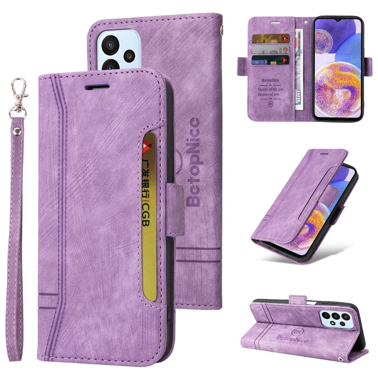 BETOPNICE Dual-side Buckle Leather Phone Case, For Samsung Galaxy A03 164mm, For Samsung Galaxy A03s 166mm, For Samsung Galaxy A03 166mm, For Samsung Galaxy A12 5G / 4G, For Samsung Galaxy A13 4G, For Samsung Galaxy A22 4G EU Version                   ...