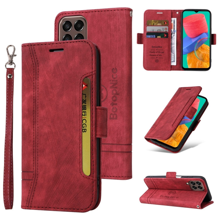 BETOPNICE Dual-side Buckle Leather Phone Case, For Samsung Galaxy A33 5G, For Samsung Galaxy A52 5G / 4G, For Samsung Galaxy A53 5G, For Samsung Galaxy A73 5G, For Samsung Galaxy M33 5G, For Samsung Galaxy M52 5G, For Samsung Galaxy M53 5G             ...