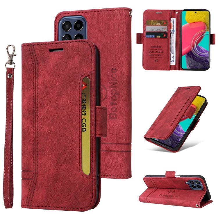 BETOPNICE Dual-side Buckle Leather Phone Case, For Samsung Galaxy A33 5G, For Samsung Galaxy A52 5G / 4G, For Samsung Galaxy A53 5G, For Samsung Galaxy A73 5G, For Samsung Galaxy M33 5G, For Samsung Galaxy M52 5G, For Samsung Galaxy M53 5G             ...