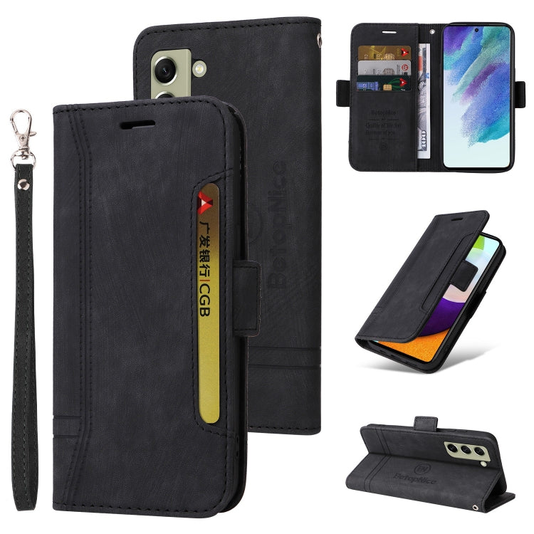 BETOPNICE Dual-side Buckle Leather Phone Case, For Samsung Galaxy S21 FE 5G, For Samsung Galaxy S21+ 5G, For Samsung Galaxy S21 Ultra 5G, For Samsung Galaxy S22 5G, For Samsung Galaxy S22+ 5G, For Samsung Galaxy S22 Ultra 5G, For Samsung Galaxy A22 5G ...