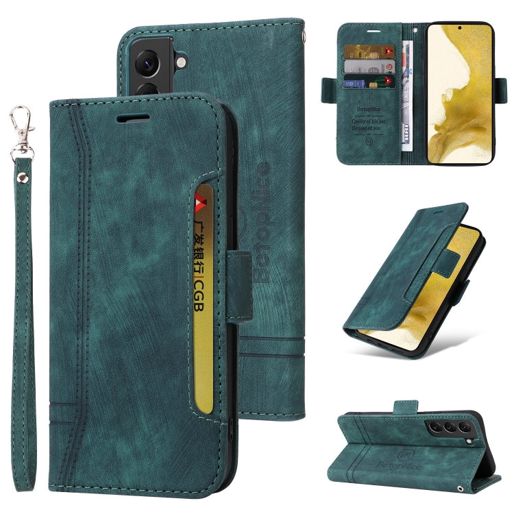 BETOPNICE Dual-side Buckle Leather Phone Case, For Samsung Galaxy S21 FE 5G, For Samsung Galaxy S21+ 5G, For Samsung Galaxy S21 Ultra 5G, For Samsung Galaxy S22 5G, For Samsung Galaxy S22+ 5G, For Samsung Galaxy S22 Ultra 5G, For Samsung Galaxy A22 5G ...