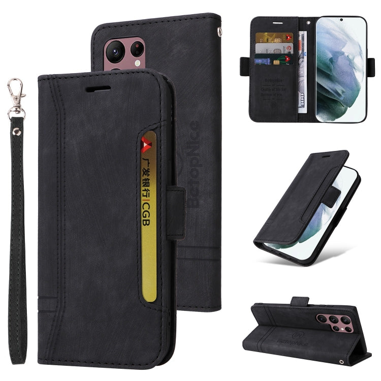 BETOPNICE Dual-side Buckle Leather Phone Case, For Samsung Galaxy S21 FE 5G, For Samsung Galaxy S21+ 5G, For Samsung Galaxy S21 Ultra 5G, For Samsung Galaxy S22 5G, For Samsung Galaxy S22+ 5G, For Samsung Galaxy S22 Ultra 5G, For Samsung Galaxy A22 5G ...
