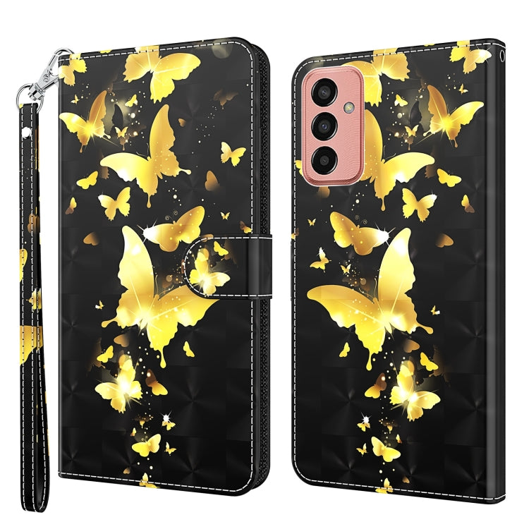 3D Painting Pattern TPU + PU Leather Phone Case, For Samsung Galaxy A23 4G/5G, For Samsung Galaxy M13 4G, For Samsung Galaxy M33, For Samsung Galaxy M53