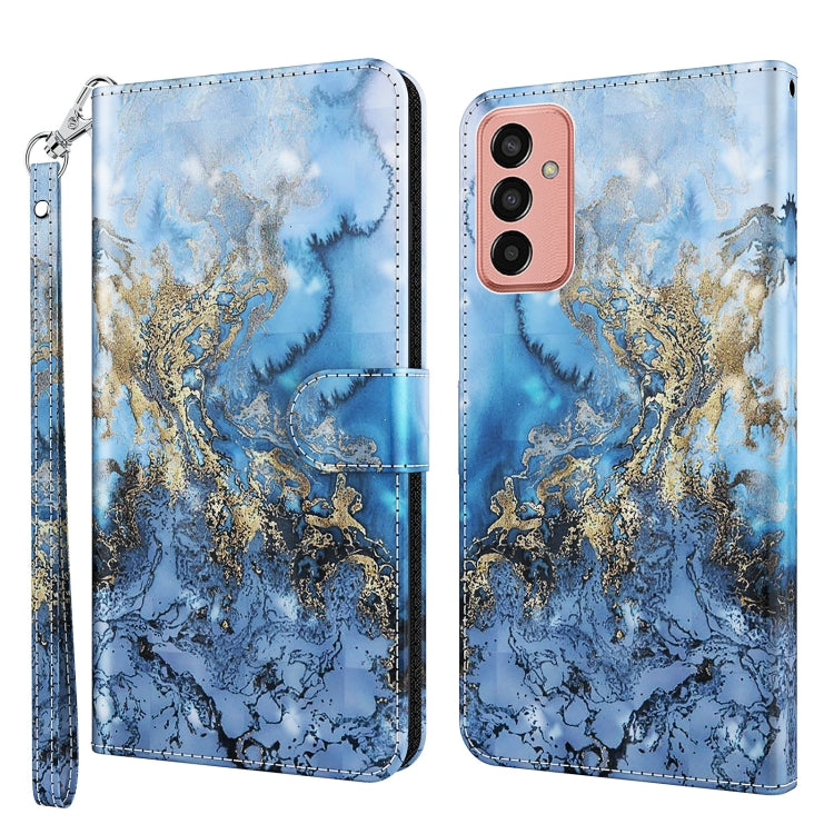 3D Painting Pattern TPU + PU Leather Phone Case, For Samsung Galaxy A23 4G/5G, For Samsung Galaxy M13 4G, For Samsung Galaxy M33, For Samsung Galaxy M53